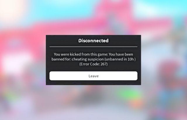 Cách khắc phục mã lỗi Roblox 267