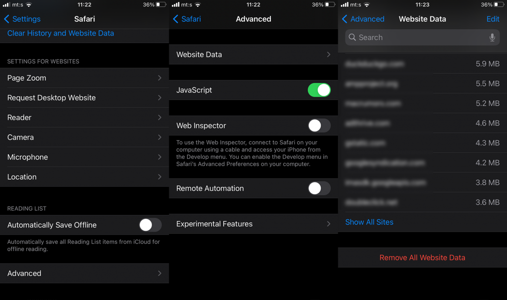 Как очистить кеш Safari и файлы cookie на iPhone или iPad