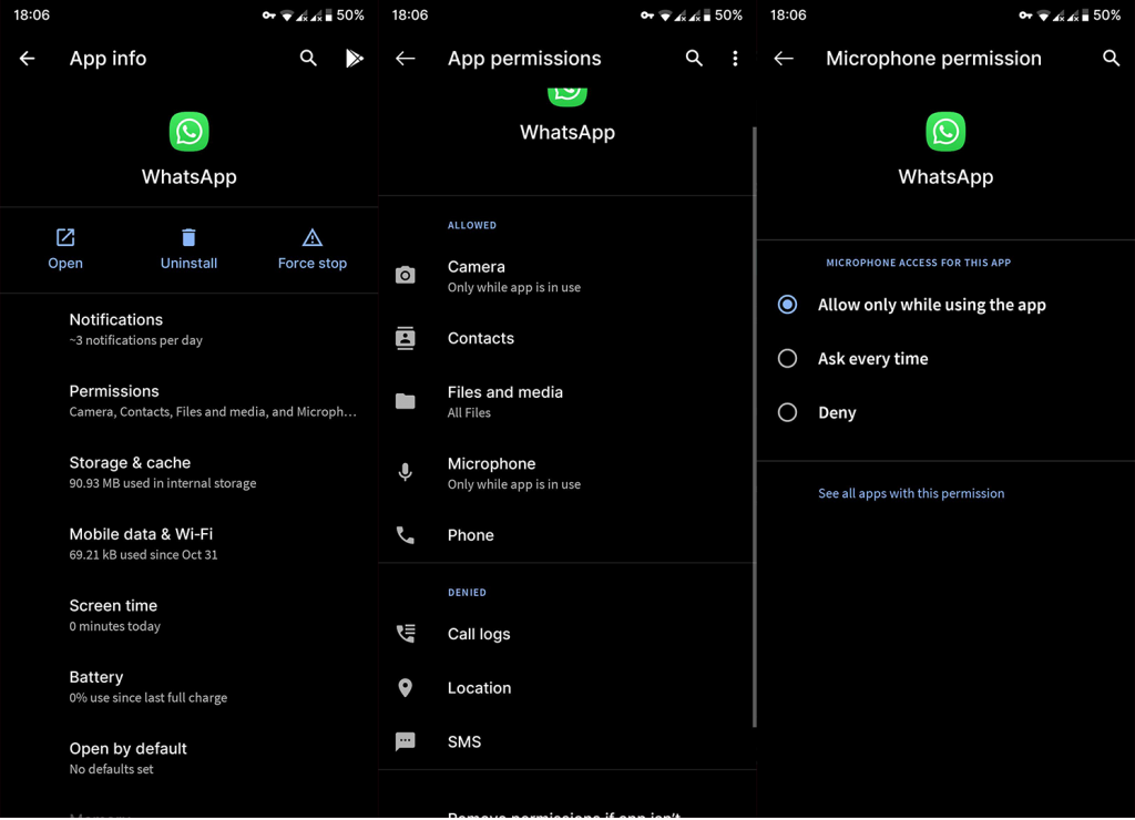 WhatsApp-oproepen werken niet op Android (OPGELOST)