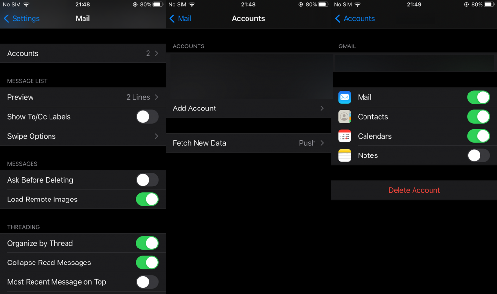 Oplossing: iCloud Mail blijft offline gaan