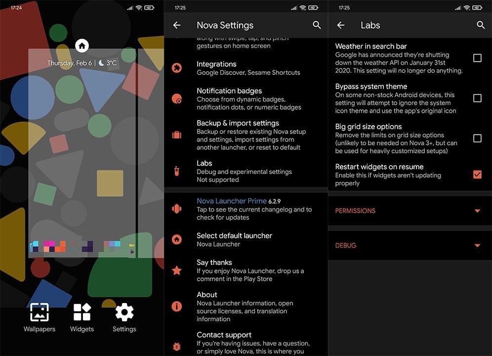 Solución: los widgets de Nova Launcher no funcionan Solución: los widgets de Nova Launcher no funcionan