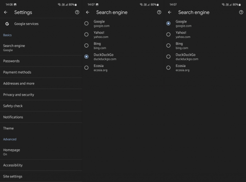So entfernen Sie DuckDuckGo auf Ihrem Telefon und Computer