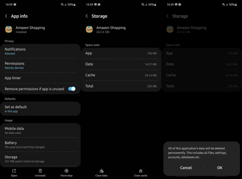Amazon App lässt sich auf Android nicht öffnen? Überprüfen Sie diese Lösungen Amazon App lässt sich auf Android nicht öffnen? Überprüfen Sie diese Lösungen