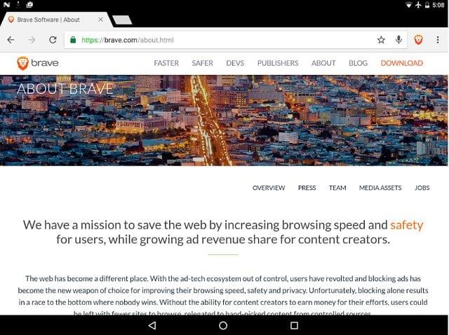 Android用の最も過小評価されているブラウザトップ10