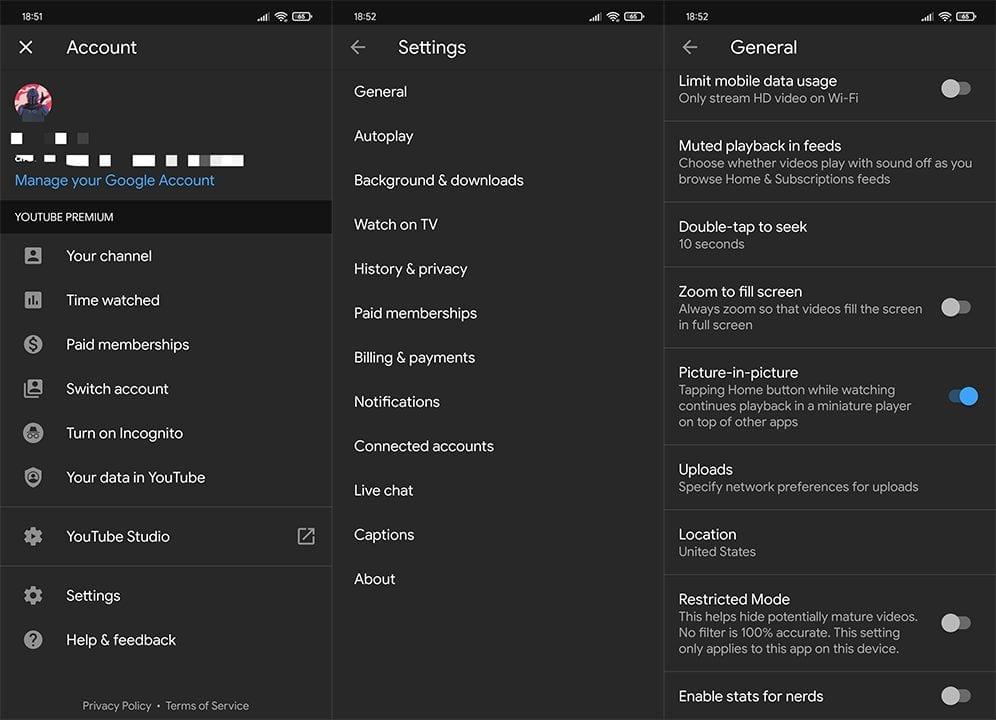 Исправлено: YouTube «Картинка в картинке» не работает на Android 12