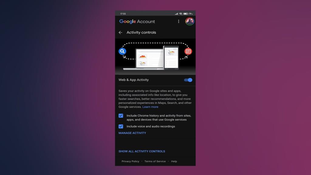 Как удалить историю Google Assistant на Android