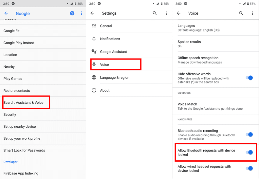 Как использовать OK Google при выключенном экране