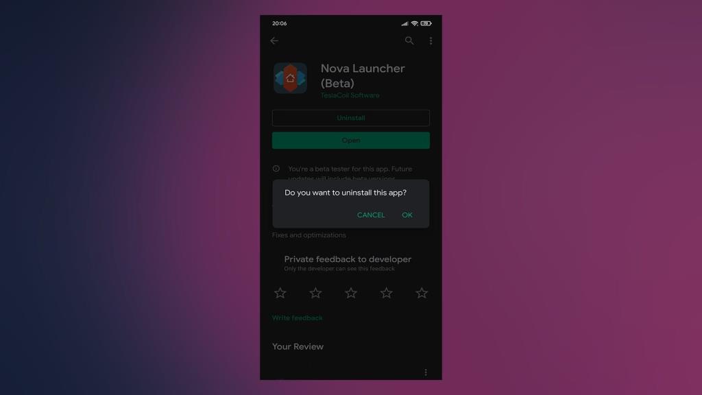 Solución: los widgets de Nova Launcher no funcionan Solución: los widgets de Nova Launcher no funcionan