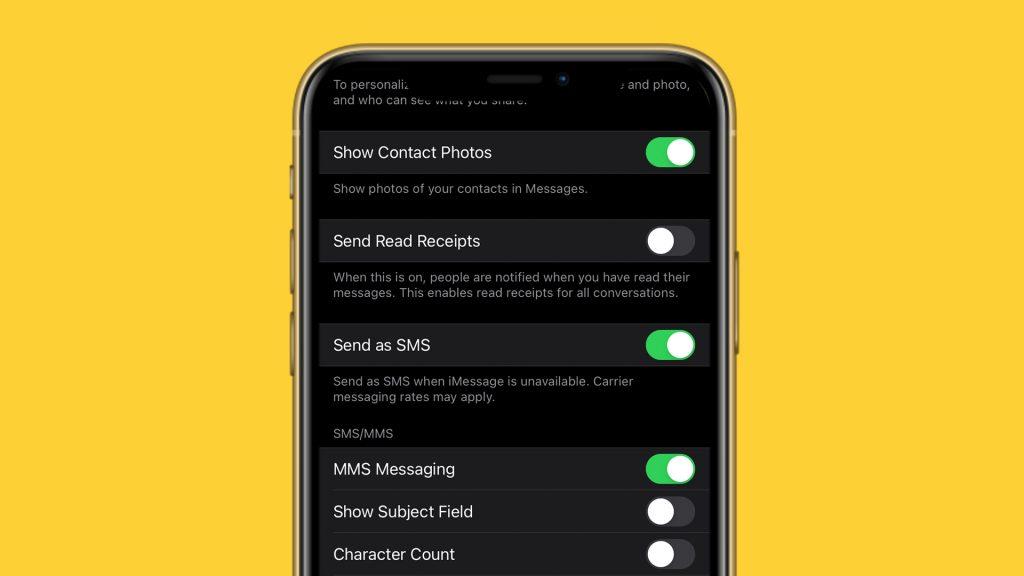 Resimler iMessage'daki metin mesajlarında görünmüyor mu?  Bu düzeltmeleri deneyin