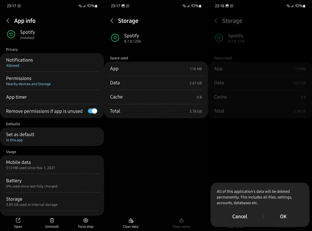 Spotify zegt dat het zelfs op wifi offline is?  Dit is wat je moet doen