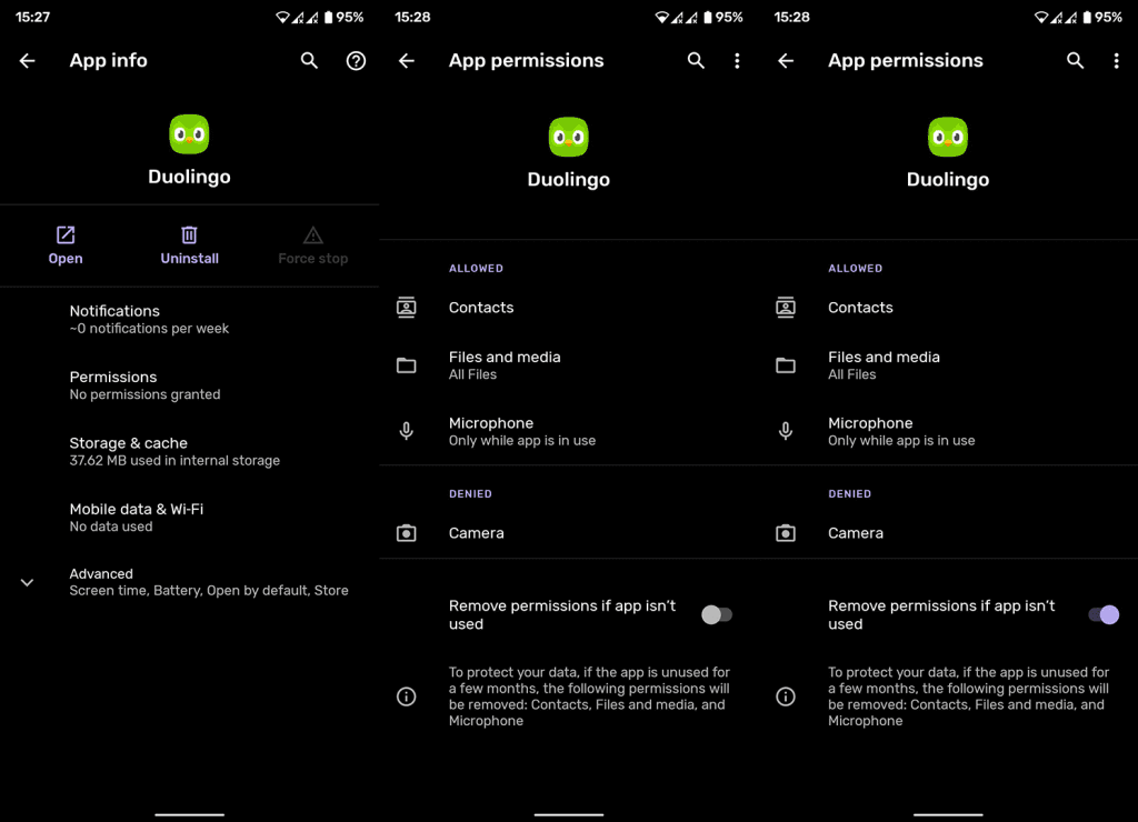 Как управлять разрешениями на Android 11