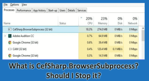 CefSharp.BrowserSubprocess とは何ですか? やめたほうがいいでしょうか? CefSharp.BrowserSubprocess とは何ですか? やめたほうがいいでしょうか?