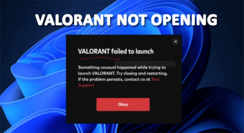 Valorant ไม่เปิดใช่ไหม? 8 การแก้ไขเพื่อแก้ปัญหา Valorant ไม่สามารถเปิดตัวได้