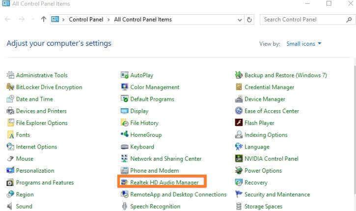 Fixed: “Realtek HD Audio Manager Missing” on Windows 10/11 Fixed: “Realtek HD Audio Manager Missing” on Windows 10/11