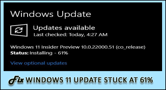 Sabit Windows 11 güncellemesi %61'de takıldı [9 KANITLANMIŞ YOL]