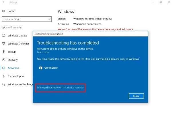 24 наиболее распространенных кода ошибок активации Windows 10 и их исправления [ОБНОВЛЕНО]