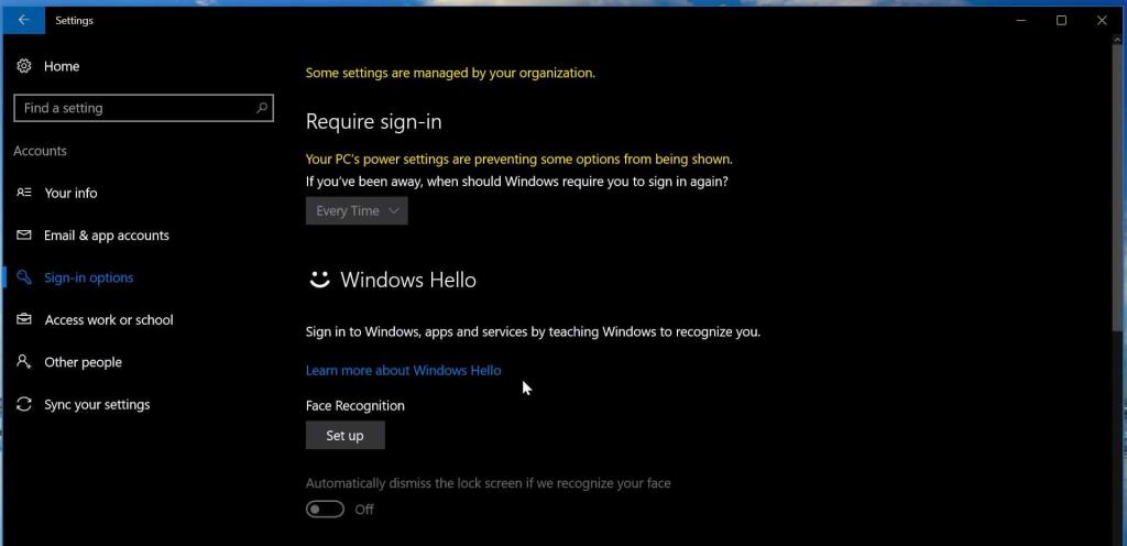 Windows10でWindowsHelloをアクティブ化する方法は？