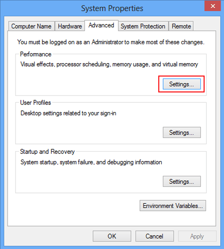 Windows 8/8.1で低仮想メモリを修正する方法