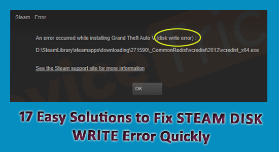 Windows10/11の「SteamDiskWriteError」を修正しました[説明]