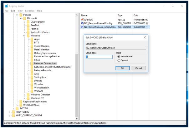 Как убрать желтый треугольник при сетевом подключении Windows 10