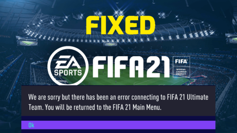 Cómo solucionar el error de conexión a FIFA 21 Ultimate Team [Guía completa]