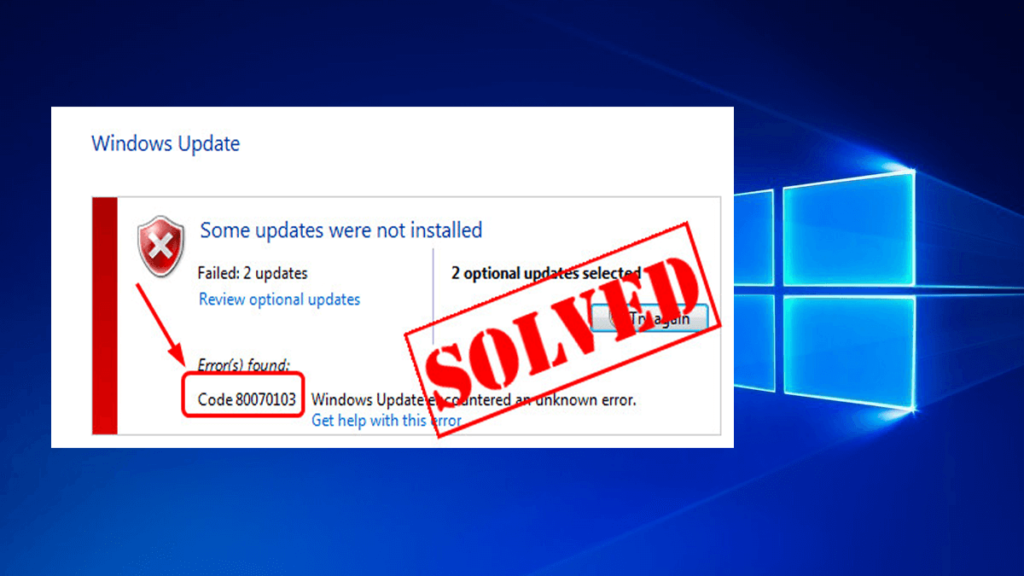 WindowsUpdateエラーコード80070103を修正する6つの効果的な方法