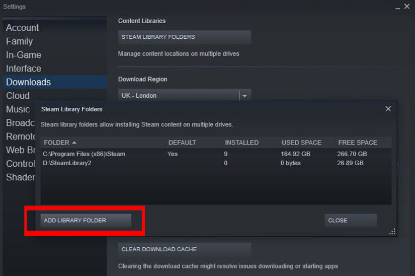 Windows10/11の「SteamDiskWriteError」を修正しました[説明]