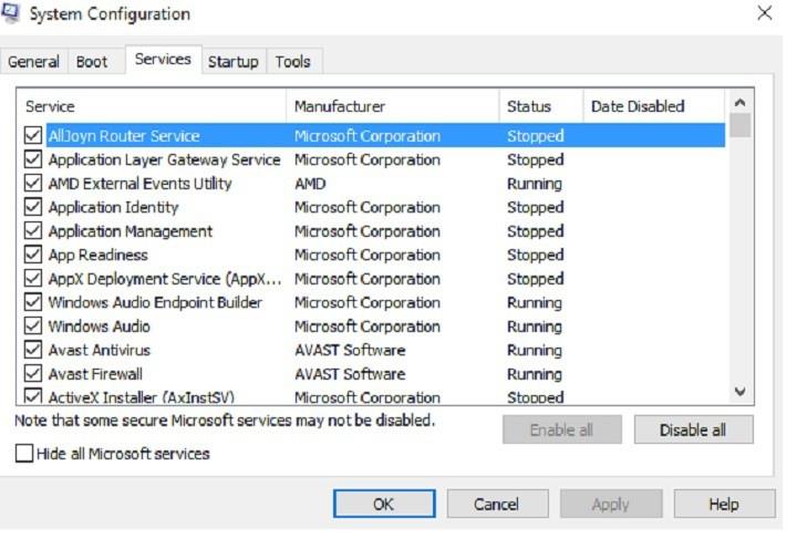 パフォーマンスとより良いゲームのために無効にする25のWindows10サービス