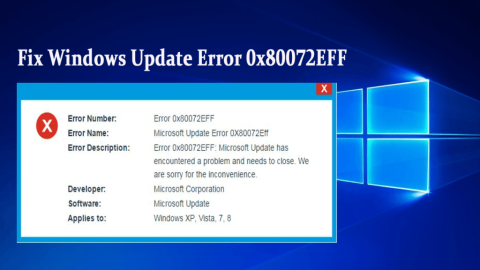 修復 Windows 更新錯誤 0x80072EFF 的 7 種有效方法