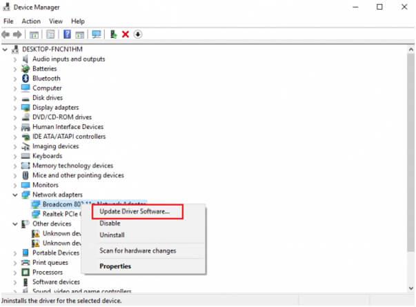 Исправить неопознанную сетевую ошибку в Windows 10 и 8 [ПОЛНОЕ РУКОВОДСТВО]