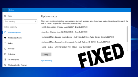 Windows10アップデートエラー0x800703F1を修正[簡単な解決策]