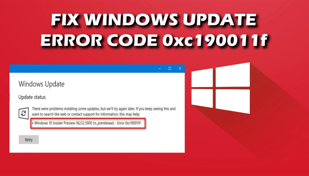 [クイックガイド]WindowsUpdateエラー0xc190011fを修正する方法は？