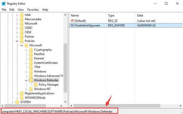 Как включить или выключить Защитник Windows в Windows 10