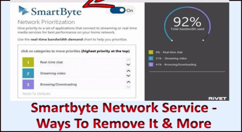 Dịch vụ mạng Smartbyte - Các cách để loại bỏ nó và hơn thế nữa