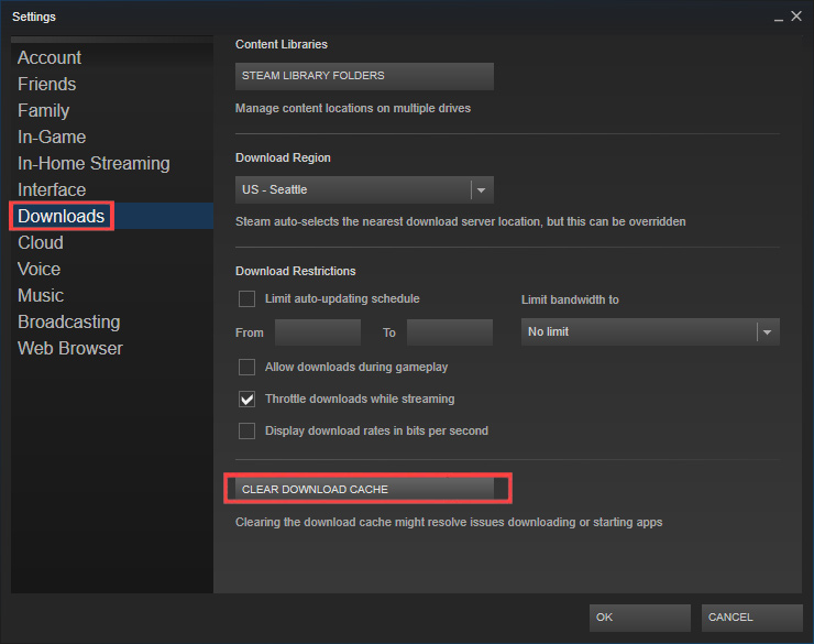 Windows10/11の「SteamDiskWriteError」を修正しました[説明]