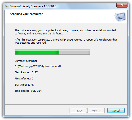 Comment utiliser Microsoft Safety Scanner pour Windows