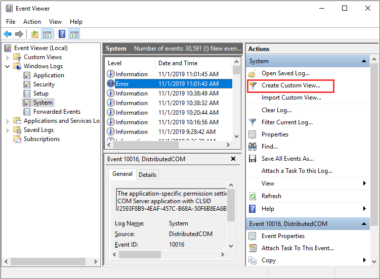 How To View Event/BSOD/Error/Crash Logs On Windows 10?