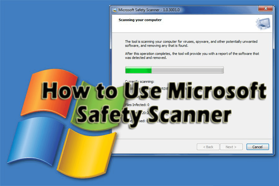 Comment utiliser Microsoft Safety Scanner pour Windows