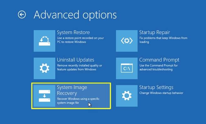 Comment créer une sauvegarde d'image système dans Windows 10