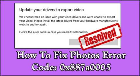 Windows10の写真エラーコード0x887A0005を修正[7つの簡単な方法]