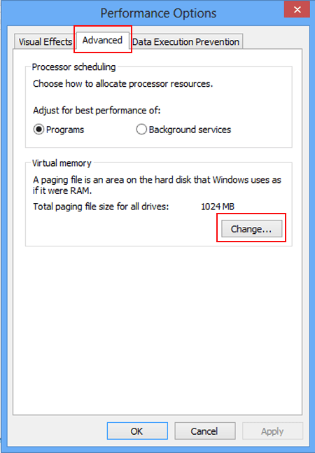 Windows 8/8.1で低仮想メモリを修正する方法