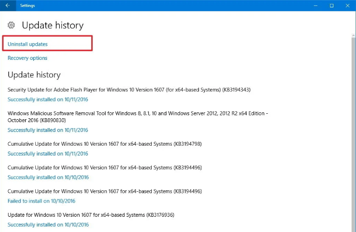 Windows10の死の黒い画面を修正する[拡張ガイド]