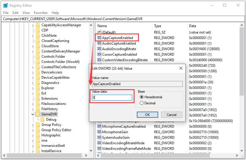 Windows 10でゲームDVRとゲームバーを無効にする方法は？