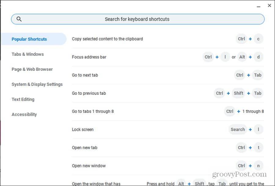 Scorciatoie da tastiera del Chromebook: la guida definitiva