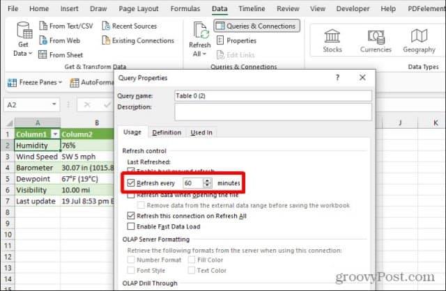 Excel での Web スクレイピングのしくみ: Web からデータをインポートする