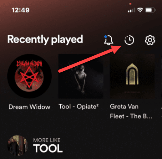 Spotifyのリスニング履歴を表示する方法