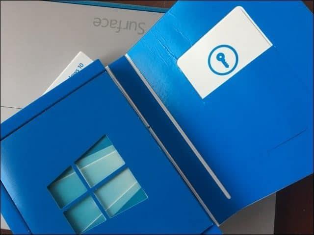 Hoe u uw productsleutel voor Windows 10 kunt vinden