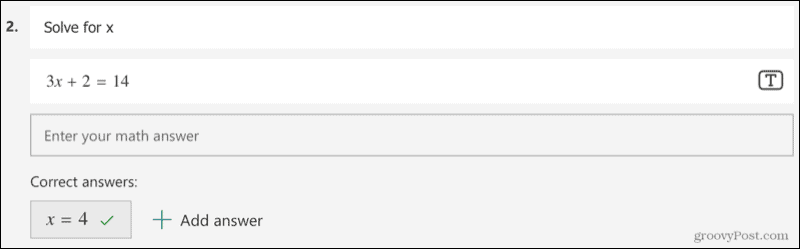 So erstellen Sie ein Mathe-Quiz in Microsoft Forms