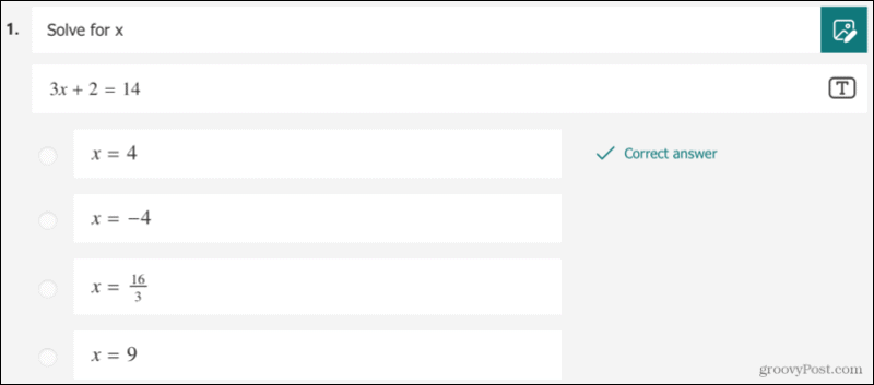 So erstellen Sie ein Mathe-Quiz in Microsoft Forms