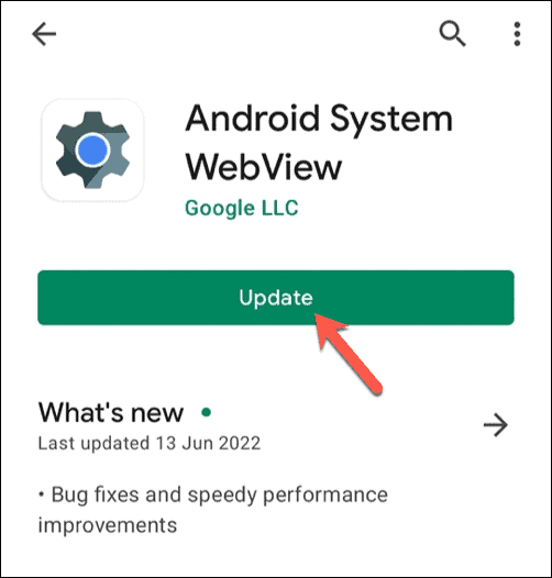 Android システム WebView とは?